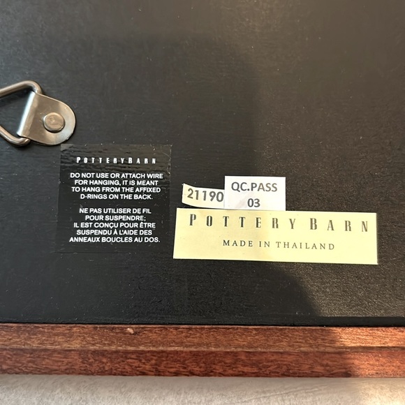 Pottery Barn Wood Gallery Oversized Mat Frame 8x10 in Espresso Brown New In Box! - Picture 8 of 14